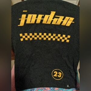 Jordan Black and Yellow Graphic Tee